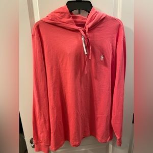 NWT men’s polo hooded shirt